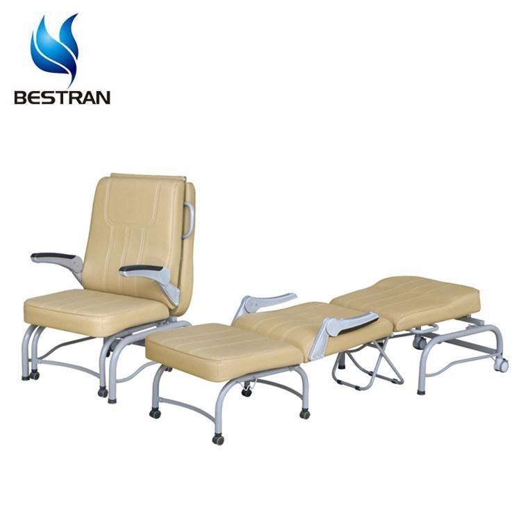 Bt-Cn015 Widen Luxurious Modern Hospital Clinic Foldable Accompanying Chair