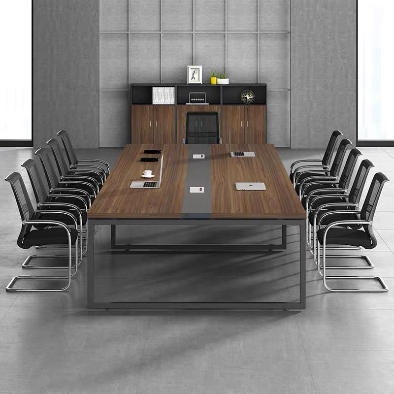 Modern Wooden Reception Laptop Computer Standing Desk Office Furniture