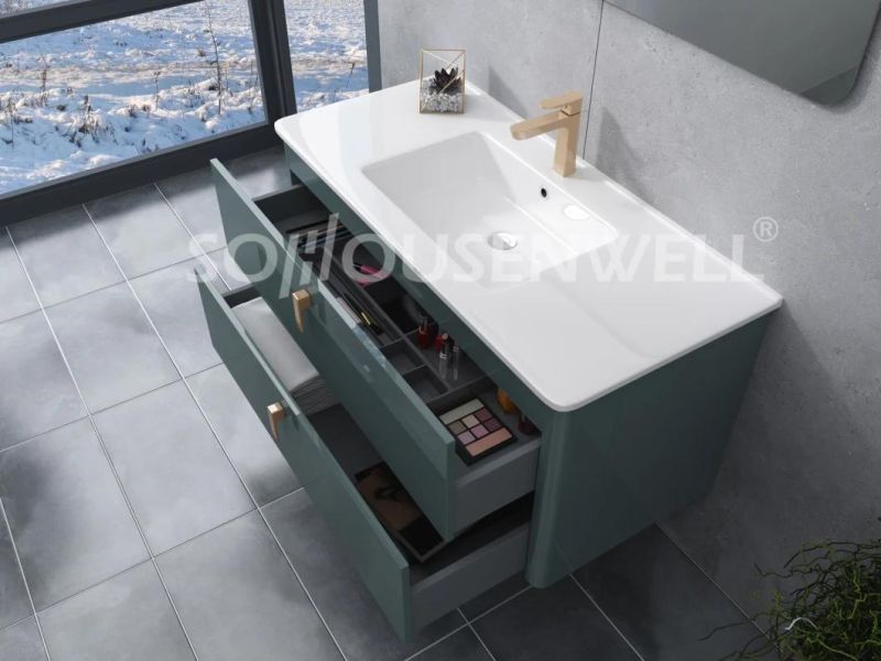 Top Selling Bathroom Accessories Frameless Metal Handle Bathroom Furniture