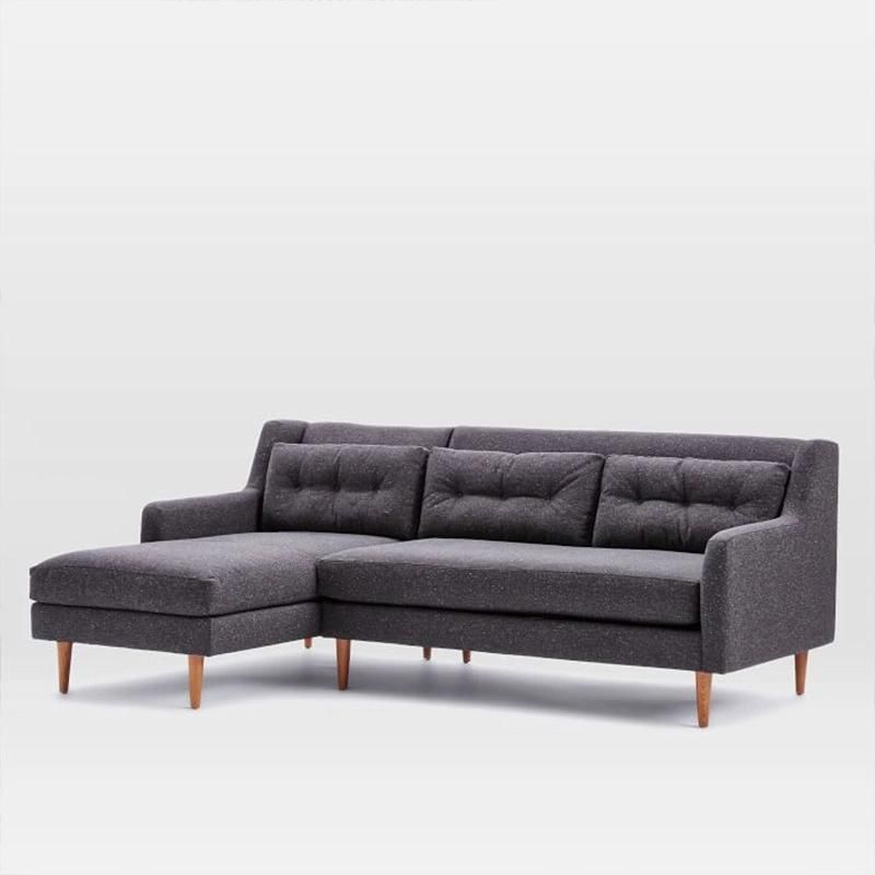 Wholesale Modern Home Hotel Lesuire L Shaped Fabric Living Room Sofa