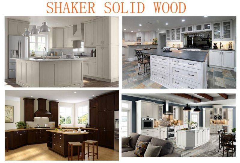 Export to Canada Shaker Style Lacquer Door Kitchen Cabinet Furniture