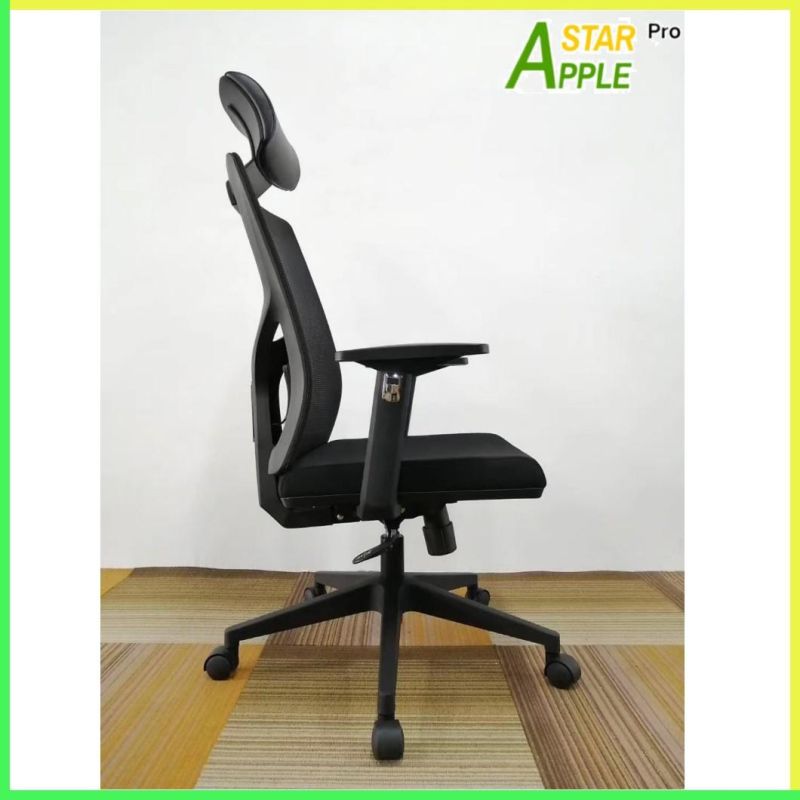 Modern Ergonomic Folding Chairs as-C2075 Headrest PU Leather Office Furniture