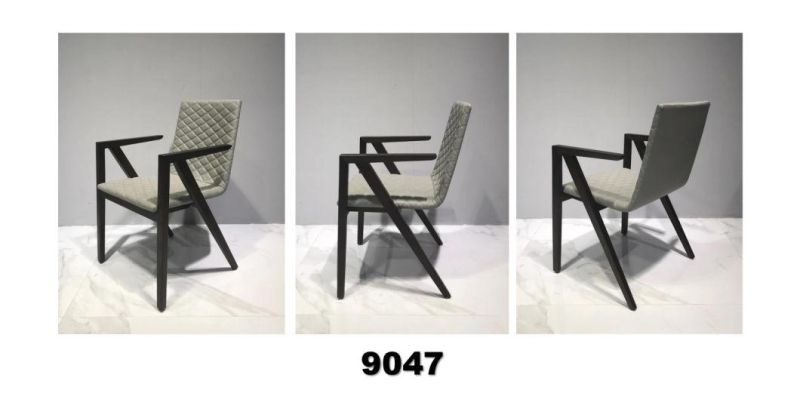 Factory Modern Custom Metal Leg Dining Room Chair