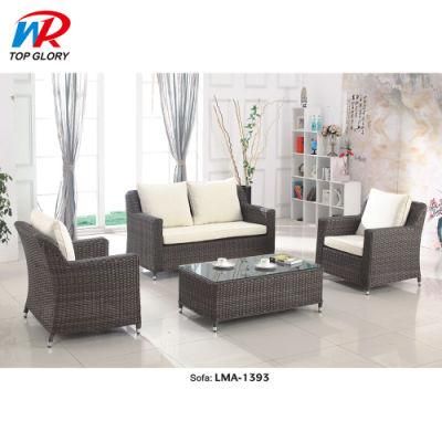 Hot Sell Outdoor Rattan Sofa Modern Patio Modular Sofa Furniture