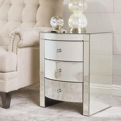 Manufacture Wholesale Modern 6 Drawer Mirrored Furniture