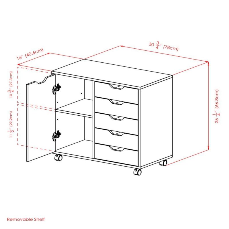 Winsome Wood Storage/Organization, Black Bathroom Cabinets