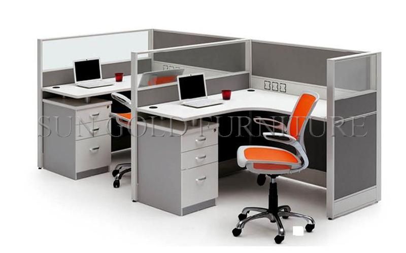 Good Quality U Shape Office Worstation Multifunctional Office Desk Sz-Wsj007