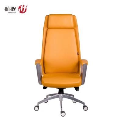 New Simple Modern High Back Office Chair with up &amp; Down Headrest