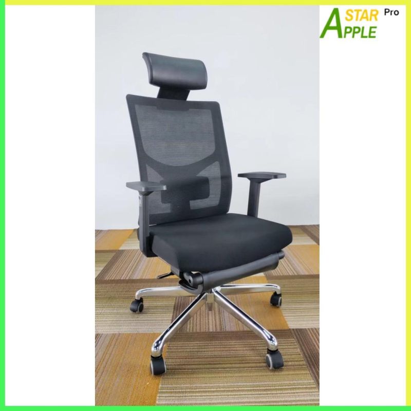 Nylon PP Material as-D2076 Swivel Executive Chair with Extendable Footrest
