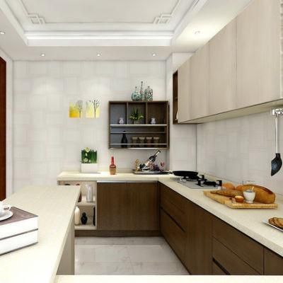 Kitchen Furniture Design Wood Veneer Kitchen Cabinet for Wholesales