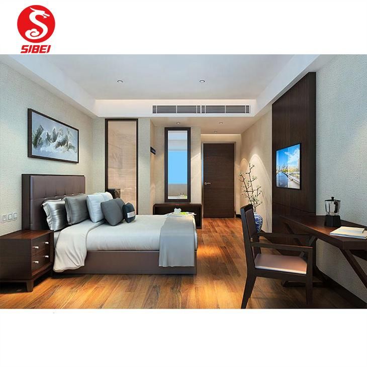 Commercial Modern Wooden Hotel Apartment Bedroom Furniture for Hotel Project