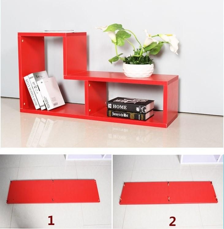 Wooden Book Storage Shelf Furniture