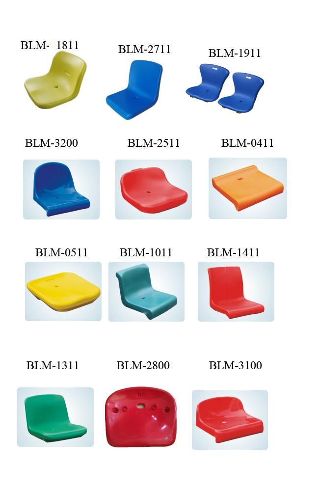 Manufacturer Blm-4151 Factory Wholesale Used Stadium Seats Plastic Seats for Stadium China Stadium Seat Folding Arena Stadium Seat with Bracket