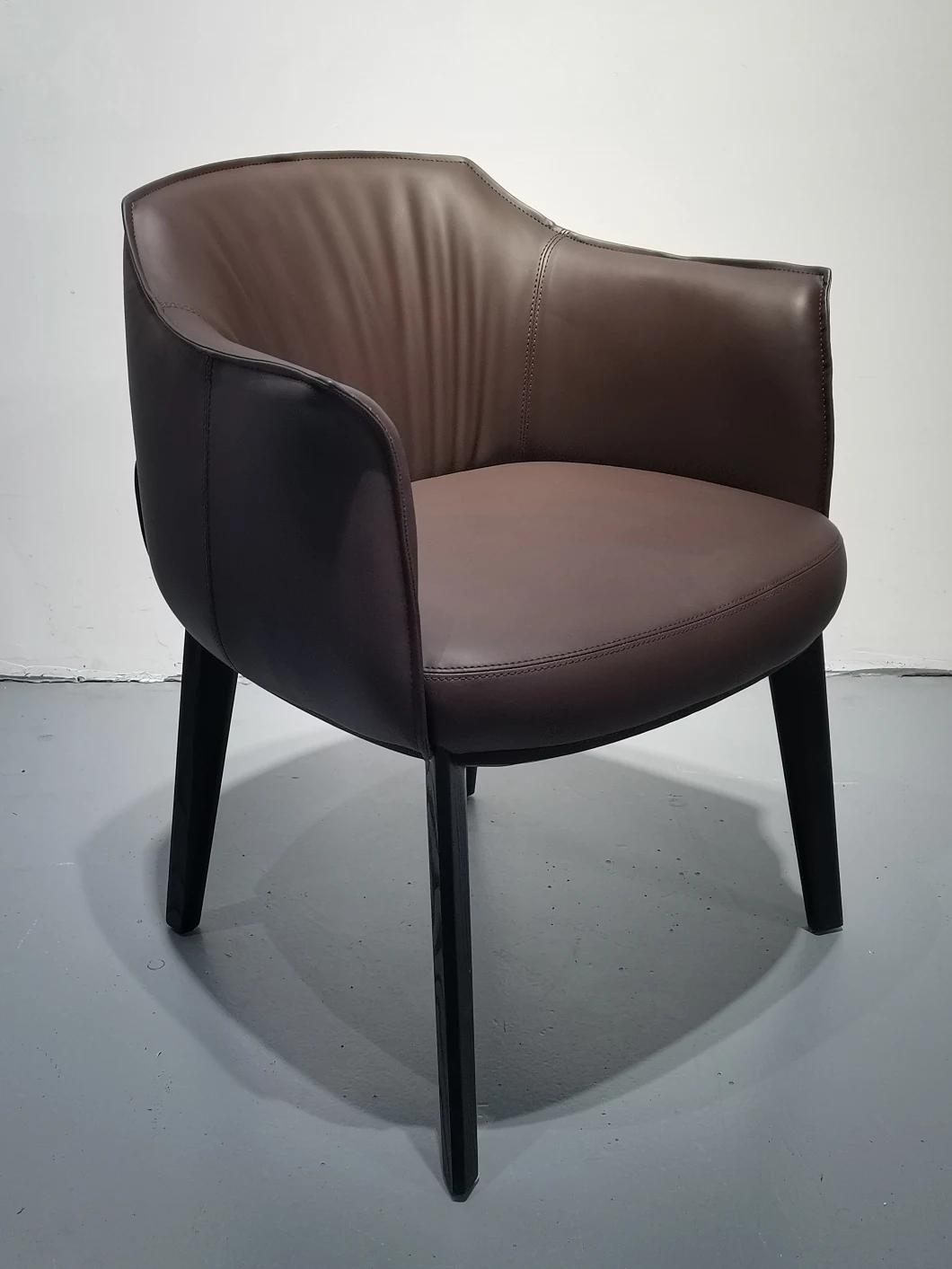 New Design Modern Fabric or Leather Dining Chair