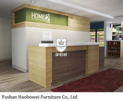 Hotel Lobby Public Area Furniture Bespoke Reception Front Desk Serving Counter