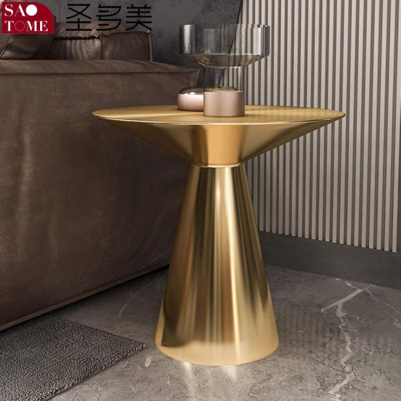 Modern Simple Luxury Living Room Furniture Stainless Steel Side Table Coffee Table