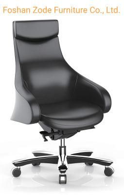 Streamline Swivel Staff Desk Executive Ergonomic Leather Office Computer Chair