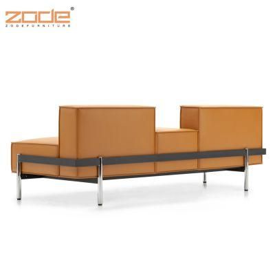 Zode Modern Home/Living Room/Office Furniture Italian Design Luxury Leather Corner Living Room Sofa Set