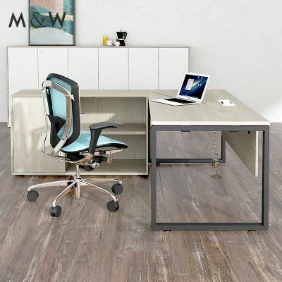 Promotion Modern Luxury Office Furniture Set L-Shape Design Executive Desk