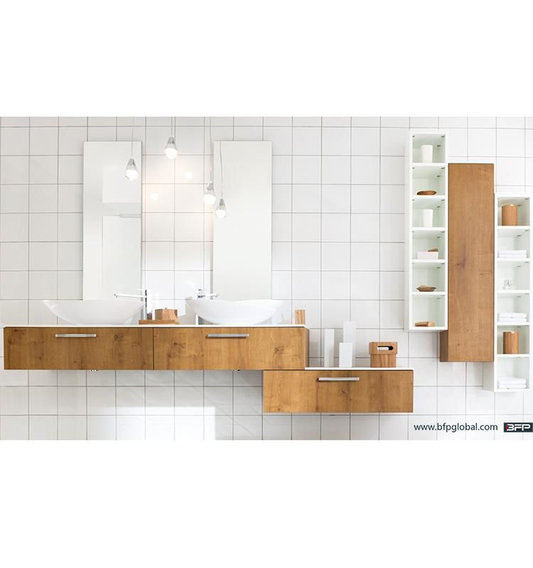 Modern Furniture Customized Vanities Melamine Bathroom Furniture