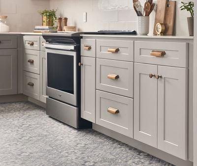 Grey Kitchen Pantry Cabinet Gray Modern Modular Manufacture Supply