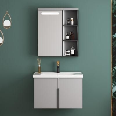 Waterproof Aluminum Board Modern Bathroom Decoration Customized Size Aluminum Bathroom Vanity