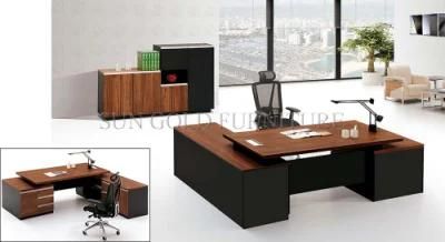 2015 New Design High Quality Office Desk, CEO Executive Melamine Wooden Office Furniture (SZ-OD306)