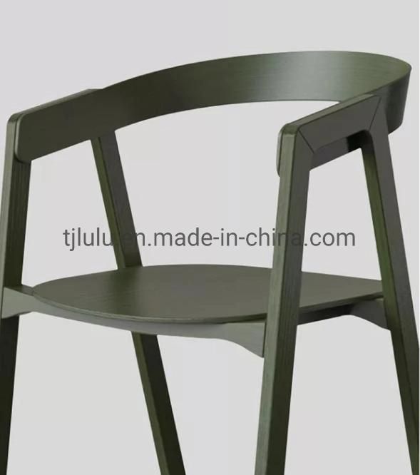 Modern Design Wooden Dining Room Chair Bentwood Curved Wood Chair for Cafe Restaurant Kitchen Furniture