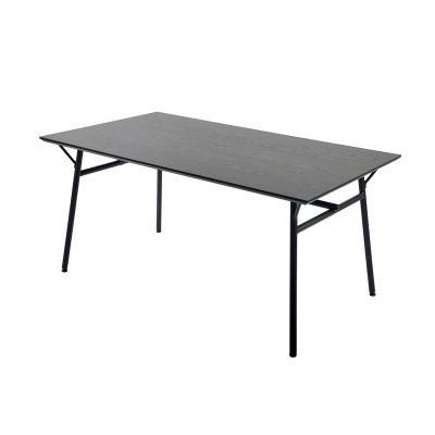 Kitchen Restaurant Furniture MDF Oak Covered Extendable Dining Table