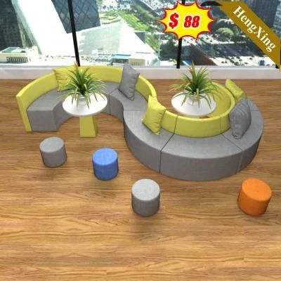 Modern Office Home Furniture Set Waiting Room Reception Area Visitor Sleeper S L Shape Sofa