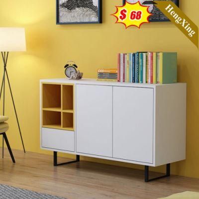 All White China Factory Wholesale Color Wooden Modern Design Office Living Room Furniture Storage Drawers Cabinet