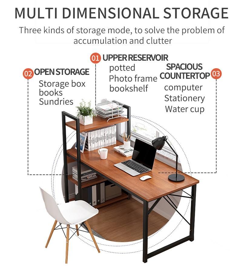 Adjustable Design Top Work Furniture Modern Laptop Stand Home Table Computer Office Desk