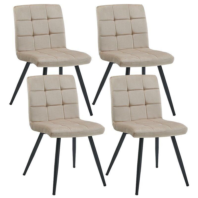 Wholesale Gold Luxury Nordic Cheap Home Furniture Room Restaurant Dining Velvet Modern Dining Chair