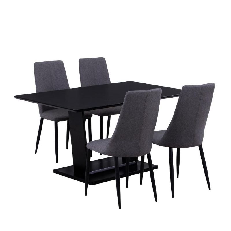 Hot Sale Modern Restaurant Dining Furniture Simple White Dining Table