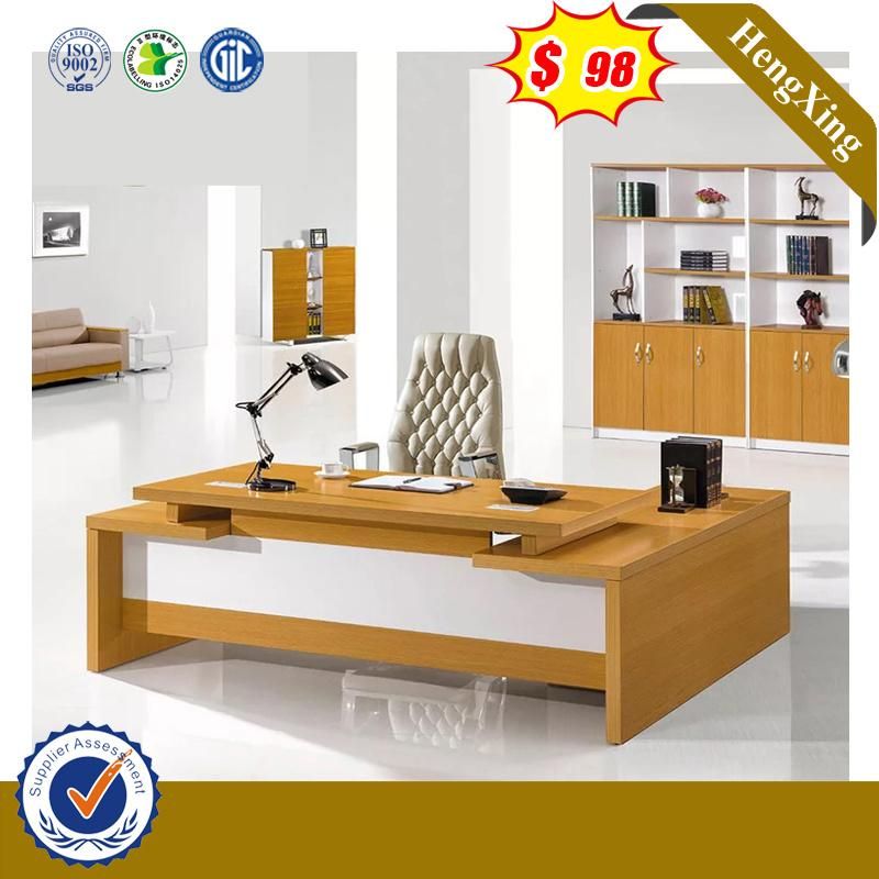 Big Size Melamine Laminated Hotel Executive Table Office Wooden Furniture