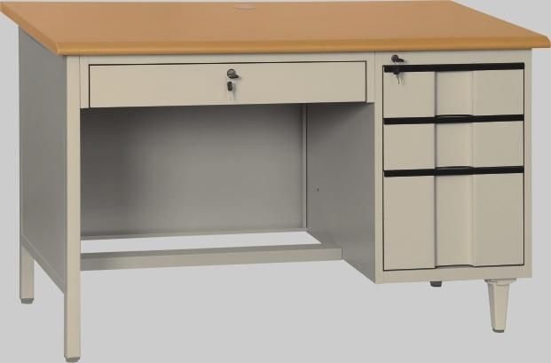 Metal L Type Office Furniture Desk Components