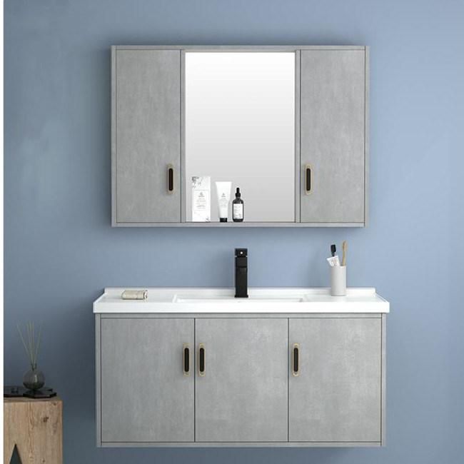 Light Luxury Bathroom Cabinet Combination Rock Board Bathroom Vanity Basin