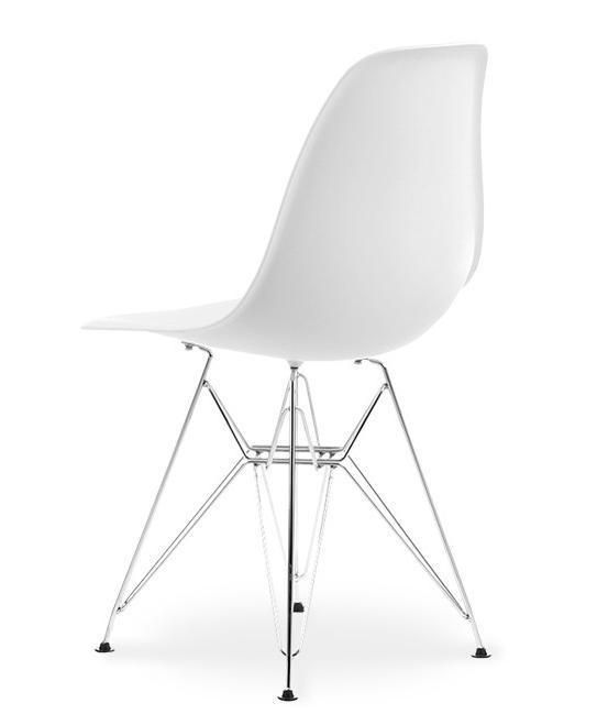 Modern White PP Plastic Dining Kitchen Dining Chairs with Wooden Legs for Sale