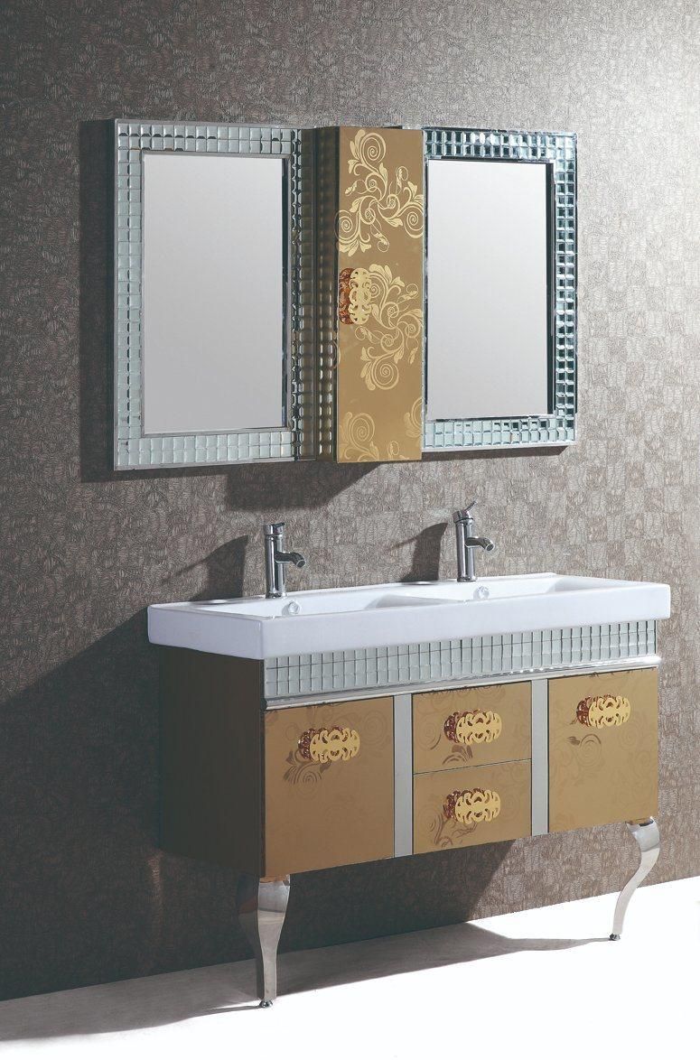 Modern Hangzhou Strive Stainless Steel Bathroom Cabinet