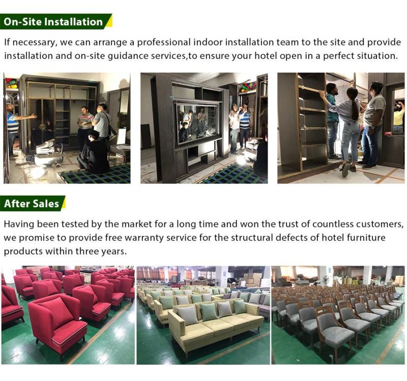 Factory Supplying Luxury Hotel Furniture FF&E Project Accept Customized