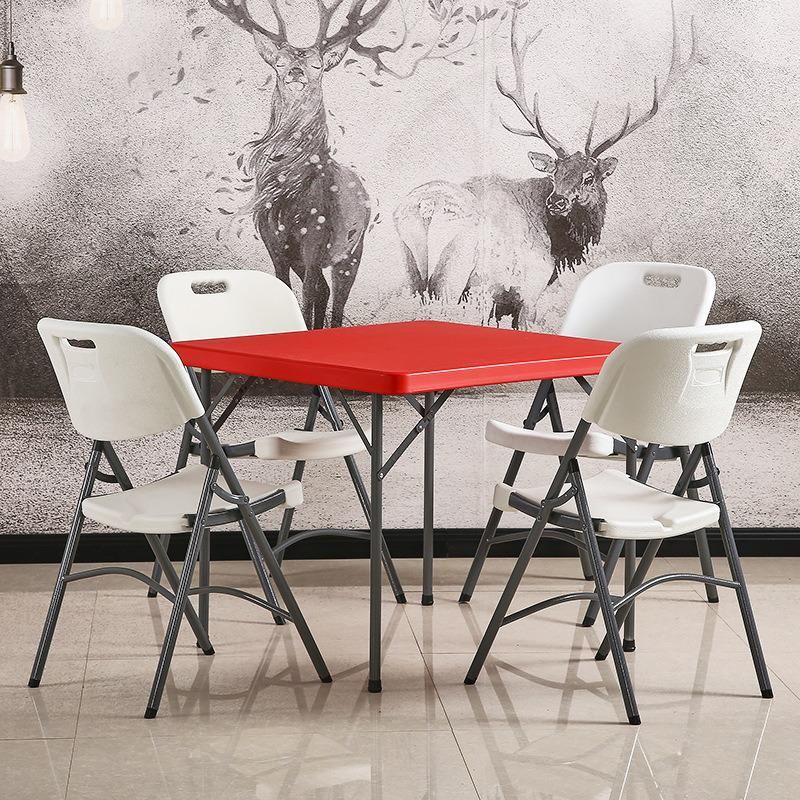 Wholesale Restaurant Retangular Square Wedding Party Folding Table for Dining