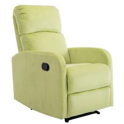 Modern Living Room Home Hotel Furniture 1 Seater Sofa Minimalist Small Size Manual Recliner Sofa