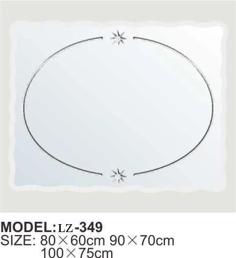 Fashion Waterproof Decoration Cosmetic Wall Bathroom Mirror