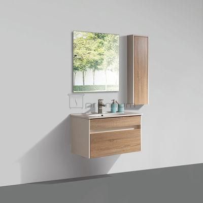 Sp-8166 Wholesale Laminated Hot Sell Bathroom Cabinet Wooden Bathroom Vanity Cabinet Furniture Basin Cabinet Home Decoration Furniture