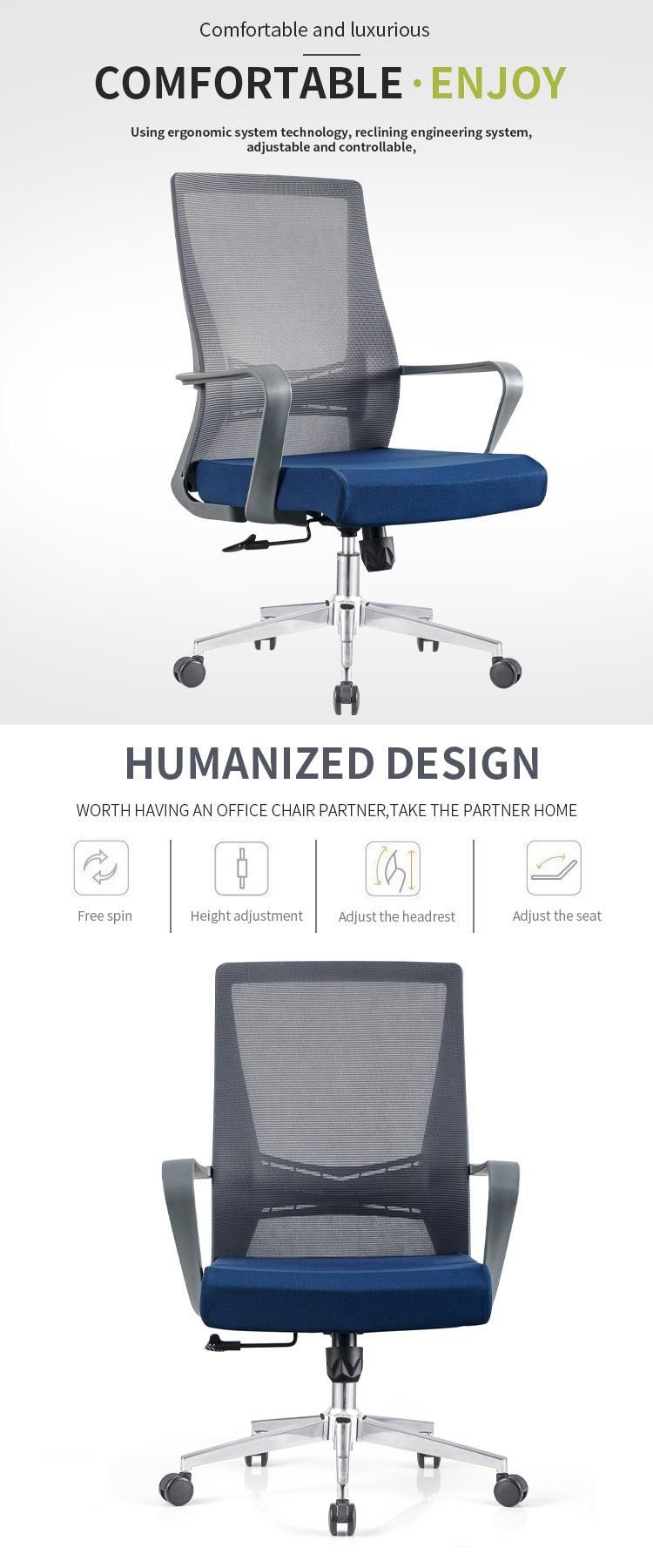 Wholesale Chair Furniture MID Back Executive Computer Chair Mesh Swivel Office Chair