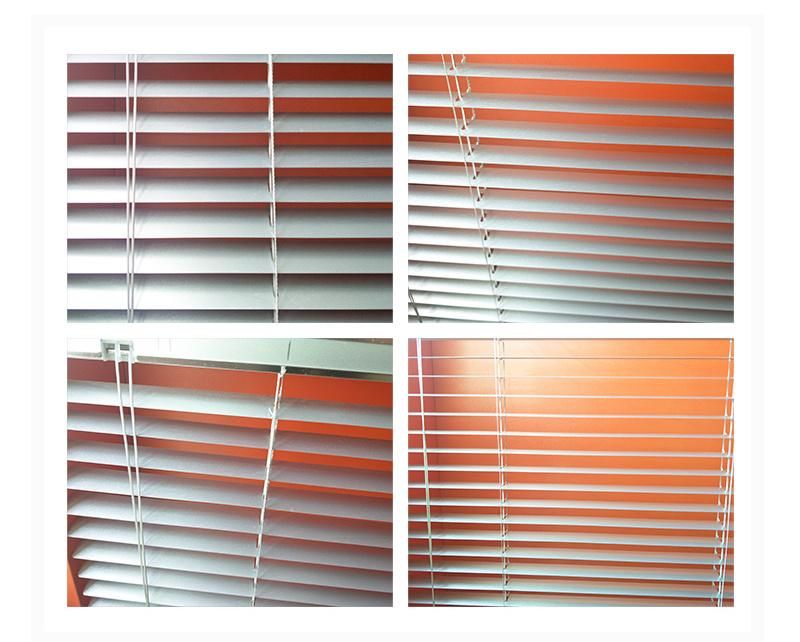 Indoor Outdoor Manual 25mm Slats Aluminum Venetian Blinds Factory Ready Made Aluminum Blinds