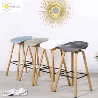 Simple Study Nordic Creative Small Cute Restaurant Small Chair Commercial Retro Room Single Bar Stool