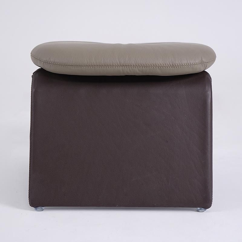 High Quality Modern Ergonomic Leather Office Furniture Stool Chair