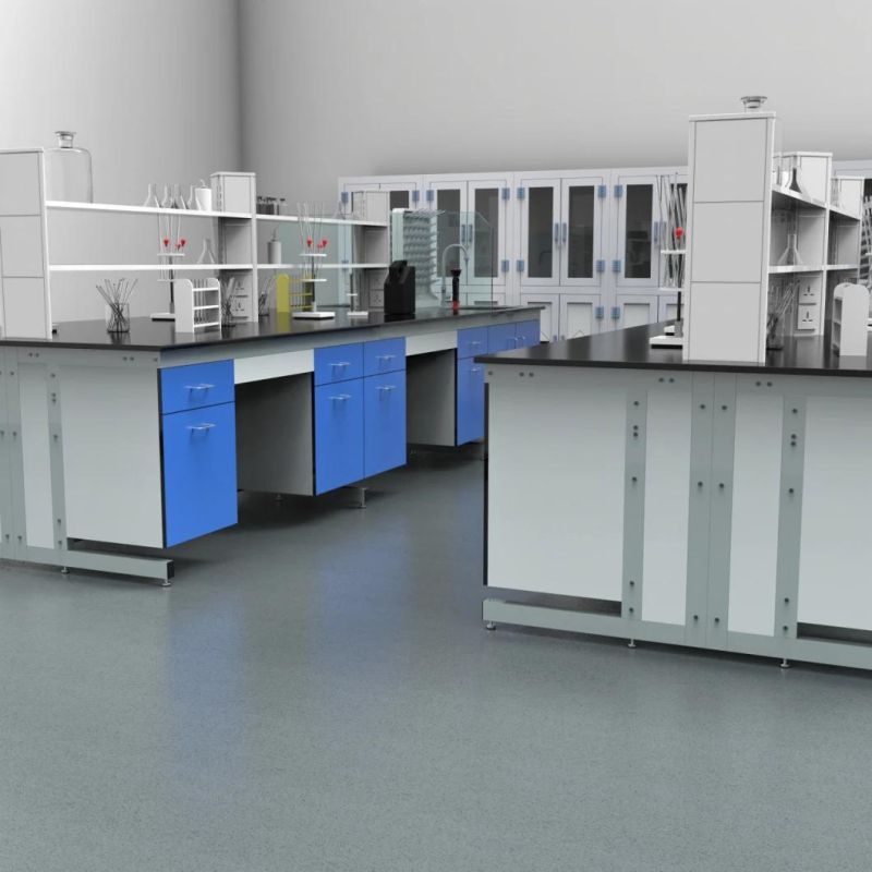 High Quality Hot Sell Pharmaceutical Factory Steel Lab Furniture with Paper, High Quality Hot Sell Biological Steel ESD Lab Bench/