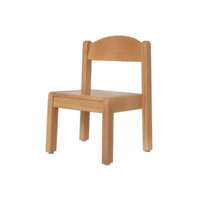 Nursery School Kindergarten Furniture Stack-Able Wooden Children Chair